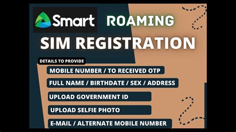 how to roam smart sim card outside philippines|smart postpaid roaming activation.